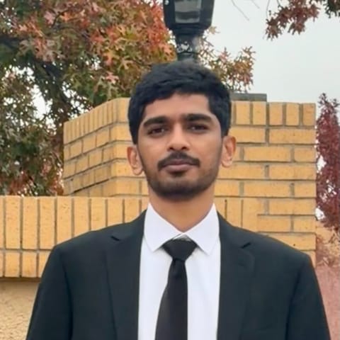 Snehith Kumar, software engineer in Dallas, Texas
